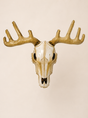 Western Deer Skull Foil Balloon 33"