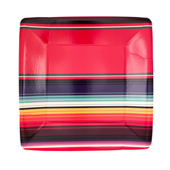 Southwest Vibes Red Paper Dinner Plate 8pk. - Pretty Day