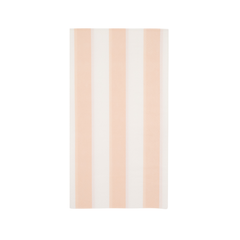 Bonjour Fête - SWEET PEACH CABANA STRIPE GUEST TOWELS - Pretty Day
