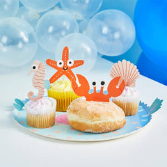 Sea Friends Food Picks 12pk. - Pretty Day