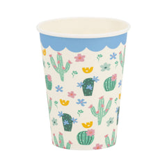 Fiesta Cacti Paper Cup 8pk. - Pretty Day