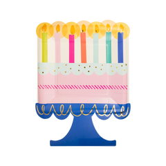 My Mind’s Eye - PLWIS41 - Cake Shaped Paper Plate - Pretty Day