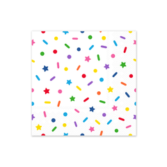 Bonjour Fête - SPRINKLES & SMILES CONFETTI LARGE NAPKINS - Pretty Day