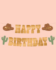 Wild Wild West Birthday Banner - Pretty Day
