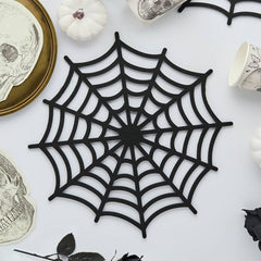 Hootyballoo by Club Green - Spider Web Felt Placemats - Pack of 4 - Pretty Day