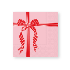 Christmas Red Bow Napkins-Small 20pk. - Pretty Day
