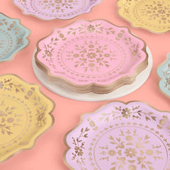 Tea Time Paper Plates - 24pk. - Pretty Day