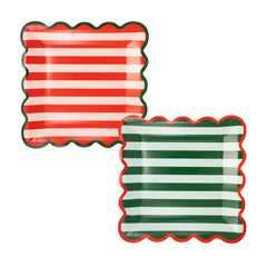 My Mind’s Eye - MJY1240 - Joy Striped Plates - Pretty Day