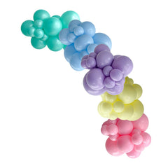 Pastel Rainbow DIY Balloon Garland Kit - Pretty Day