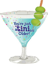 Tini Bit Older Dirty Martini Foil Balloon 35" - Pretty Day