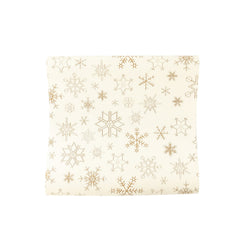 Gold Flakes Paper Table Runner M0042 - Pretty Day