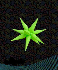Starburst Balloon - Neon Green 26" - Pretty Day