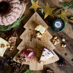 Christmas Tree Shaped Bamboo Cutting Board - Pretty Day