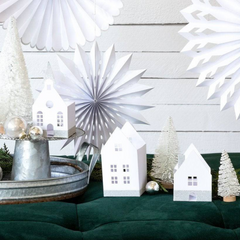Paper House Christmas Decoration - Pretty Day
