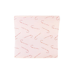 Whimsy Santa Candy Cane Paper Table Runner. - Pretty Day