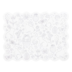Bunny Pattern Placemat 24ct