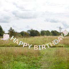 Tea Party 'Happy Birthday'  Banner 2.5m - Pretty Day