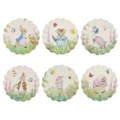 Peter Rabbit Melamine Plates Small 6pk. - Pretty Day