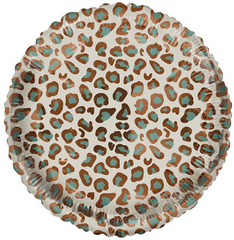Tuftex 18"  Foil Leopard Balloon- Catty Wild - Pretty Day