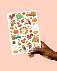 xo, Fetti - Fall Temporary Tattoos - 46 designs | autumn, friendsgiving