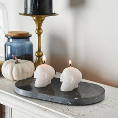 Hootyballoo by Club Green - Mini Skull Candles - Pack of 2 - Pretty Day