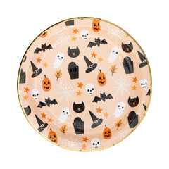 Halloween Icons Plate - 8pk - Pretty Day