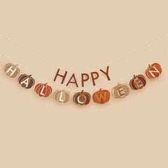 Hootyballoo by Club Green - Pumpkin 'Happy Halloween' Card Banner x2 2m