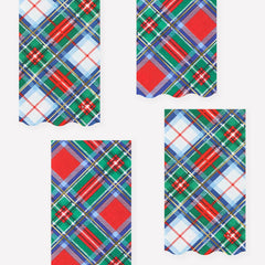 Christmas Plaid Napkins 16pk.