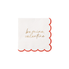 Be Mine Valentine Cocktail Napkins 20pk. - Pretty Day