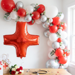 Nurse Themed Cross Foil Balloon 24"