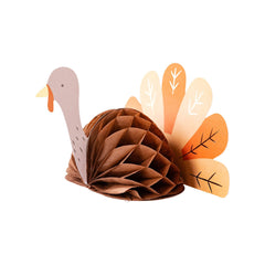 Honeycomb Turkeys Thanksgiving Decoration - Pretty Day