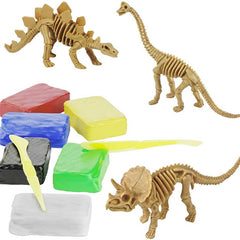 Dino Clay Models with Modeling Clay - Pretty Day