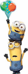 Minions Stacker Jumbo Foil Balloon 61" - Pretty Day