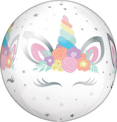 Unicorn Party Orbz Balloon 16" - Pretty Day