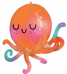 Cute Octopus Jumbo Balloon 30"