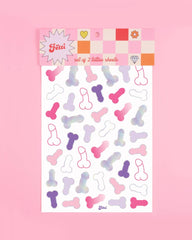 xo, Fetti - Bachelorette Party Temporary Tattoos, Bridal Accessory - Pretty Day