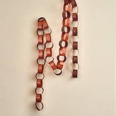 Hootyballoo by Club Green - Pumpkin Paper Chains - Pack of 48