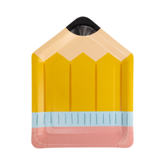 Back To School Pencil Shaped Plate