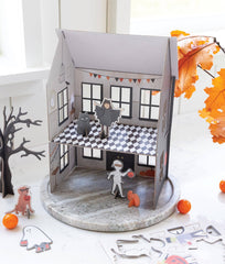 Build a Haunted House Halloween Craft