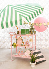 Tennis Racket & Ball Banner Set - Pretty Day