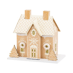 Gingerbread House Christmas Village - Pretty Day