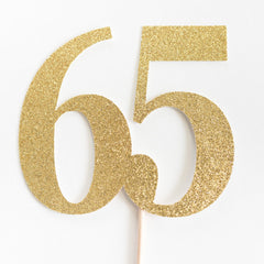 65 Cake Topper - Pretty Day