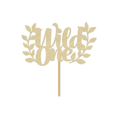 Wild One Cake Topper, Feminin, Boho, FIrst Birthday, Girl - Pretty Day