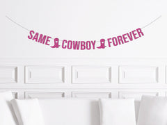 Same Cowboy Forever Banner, Disco Cowgirl Bachelorette Party Supplies, Western Rodeo Bach Party Decor Decorations,  Country Photo Backdrop - Pretty Day
