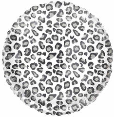 Tuftex 18"  Silver Foil Leopard Balloon- Catty Neva - Pretty Day