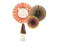 Leo Lion Decorative Rosettes-3pc. JN23 S2099 - Pretty Day