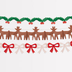 Tissue Paper Chrismas Garlands - Pretty Day