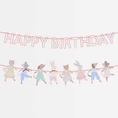Animal Friends Garland - Pretty Day