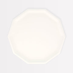 Cream Decagon Compostable Side Plates 8pk. - Pretty Day
