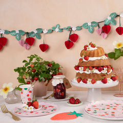 Strawberry Honeycomb Garland - Pretty Day